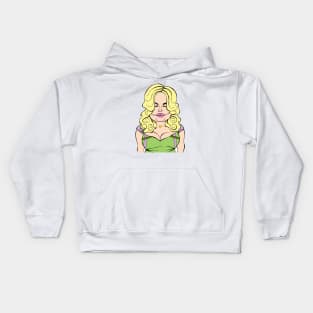 JENNIFER COOLIDGE FAN ART Kids Hoodie